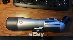 Leica APO Televid 77 Angled Spotting Scope and T77 20-60 Zoom Eyepiece and Case