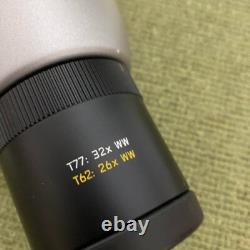 Leica APO-Televid 77 Straight Spotting Scope 77? Mm APO Fluorite, Waterproof Used
