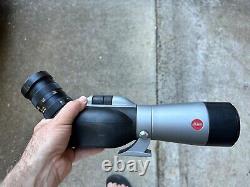 Leica Televid 62 Angled Spotting Scope with 20-60x Eyepiece Excellent Optics