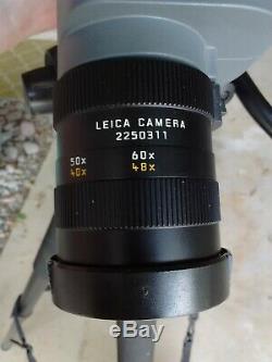 Leica Televid 62 spotting scope 16x-48x zoom made in Germany