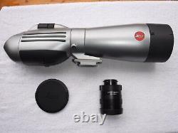 Leica Televid 77 Angled Spotting Scope with case & 20x-60x Eyepiece Ex Condition