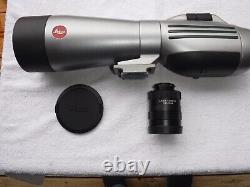 Leica Televid 77 Angled Spotting Scope with case & 20x-60x Eyepiece Ex Condition