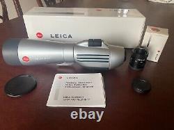 Leica Televid 77 Straight Spotting Scope with 20-60x Eye Piece and Field Case