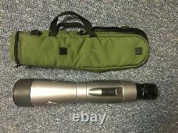 Leica Televid 77 Straight Spotting Scope with 20-60x Eyepiece Case Lens Caps