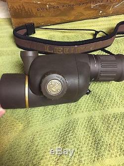 Leupold 10x20x40 gold ring compact spotting scope