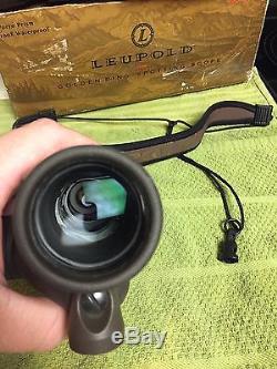 Leupold 10x20x40 gold ring compact spotting scope