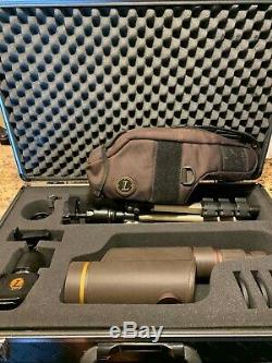 Leupold 12-40x60HD Gold Ring Spotting Scope Kit With Case, Tripod, lightly used