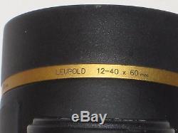 Leupold 12x40-60mm varible spotting scope
