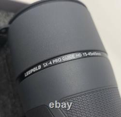 Leupold 15-45x65 SX-4 Pro Guide HD Spotting Scope. Open Box/New