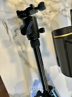 Leupold GR 12-40x60mm HD Straight Gold Ring Spotting Scope witheyepiece With Tripod