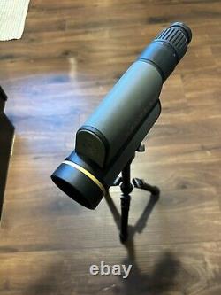 Leupold GR 12-40x60mm HD Straight Gold Ring Spotting Scope witheyepiece With Tripod