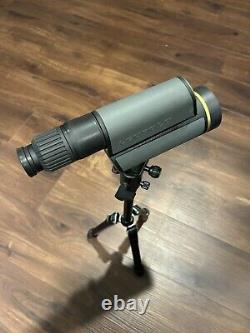 Leupold GR 12-40x60mm HD Straight Gold Ring Spotting Scope witheyepiece With Tripod