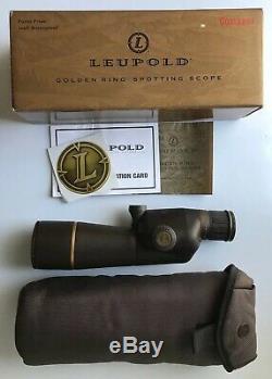 Leupold GR Gold Ring 15-30x50mm Compact Spotting Scope in Original Box Paperwork