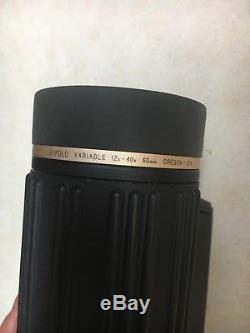 Leupold Gold Ring 12-40x60mm Variable Spotting Scope SUPER CLEAR