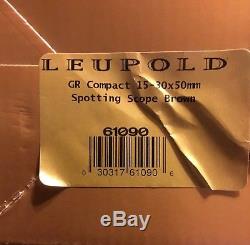 Leupold Gold Ring 15-30x50mm Compact Spotting Scope and Leupold Tri Pod