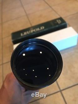 Leupold Gold Ring 20 x 60mm spotting scope high grade made in USA
