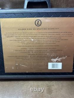 Leupold Gold Ring HD 12-40x60mm HD Variable Spotting Scope Kit & Case/keys hunt