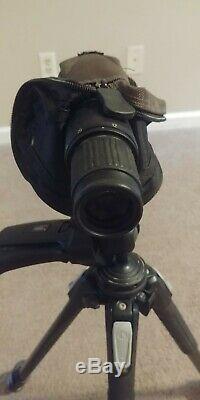 Leupold Mark 4 12-40X60MM Tactical Spotting Scope-Mildot withmanfrotto tripod