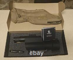 Leupold Mark 4 20-60x80mm TMR Straight witheyepiece Blk Spotting Scope 110826