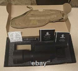 Leupold Mark 4 20-60x80mm TMR Straight witheyepiece Blk Spotting Scope 110826