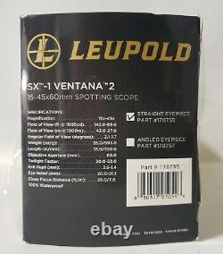 Leupold SX-1 Ventana 2 spotting scope