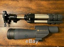 Leupold Sequoia Green Ring 15-45 x 60mm Spotting Scope kit with Tripod