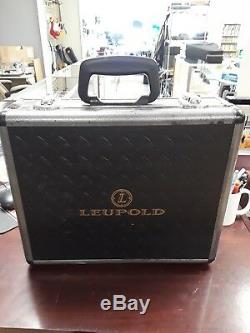 Leupold Sequoia Green Ring Spotting Scope 15-45×60 With Tripod And Hard Case