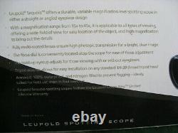 Leupold Sequoia Green Ring Variable 15-45 x 60mm Spotting Scope Complete Kit