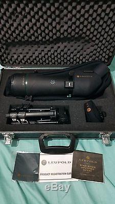 Leupold Sequoia Wind River Spotting Scope 15-45x60mm In Case With Tripod