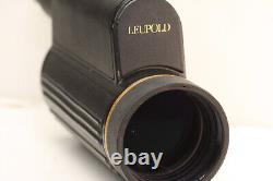 Leupold gold ring 12-40x60 spotting scope incredibly bright, high resolution