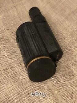 Leupold spotting scope WithCarry Case used Gold Ring 12x 40x 60mm Razor Sharp View
