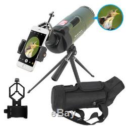 MAK 25-75X70 Spotting Scope For Shooting Waterproof With Tripod & Phone Adapter