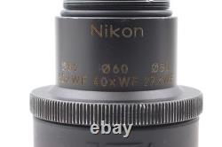 MINT Nikon Fieldscope Field Scope ED III-A D=60 P Eyepiece 40x WF From JAPAN