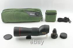 MINT in Case Nikon Fieldscope ED III D=60 Black with DS 40x 50x Eyepiece JAPAN