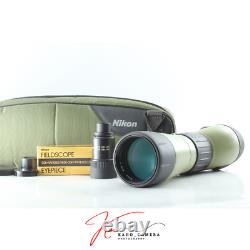 MINT in Case Nikon Fieldscope III D=60 P 60 EyePiece 30x 38x WF From JAPAN