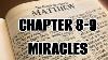 Matthew 8 9 Miracles
