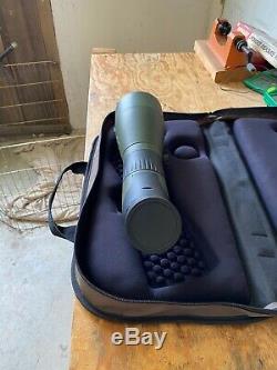 Meopta MeoPro HD 20-60x80 Angled Spotting Scope with Case Excellent Condition