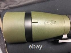 Meopta MeoPro HD 20-60x80 Angled Spotting Scope with Case Very Good Condition