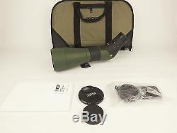 Meopta Meopro HD 80 Angled Spotting Scope with20x in 60x Eyepiece, Green 598880