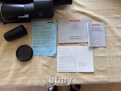 Minox MD 62 Spotting Scope w Case Minox 20-45x Zoom in Box