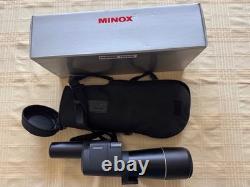 Minox MD 62 Spotting Scope w Case Minox 20-45x Zoom in Box