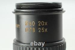 N. MINT? Nikon Fieldscope III withD60/20x 78/25x Eyepiece Waterproof from JAPAN