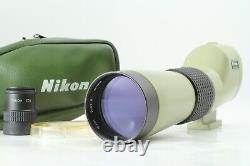 NEAR MINT Nikon D=60 P FIELDSCOPE SPOTTING SCOPE w / 20x Eyepiece From JAPAN