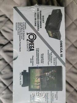 NEW $500+ Omega III Crossbow Sight, Rangefinder, & HD Video Camera with Power Bank