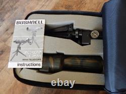 NEW Bushnell 78-1200 Spacemaster Spotting Scope Camo 15-45x 60mm-Backpack, Tripod