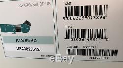 NEW Swarovski Optik ATS 65 HD Spotting Scope with 25-50X Eye Piece & Vortex Tripod