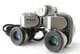Near MINT Nikon 6x15 8&deg; Silver Compact Binoculars from JAPAN