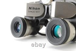 Near MINT Nikon 6x15 8° Silver Compact Binoculars from JAPAN