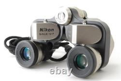 Near MINT Nikon 6x15 8° Silver Compact Binoculars from JAPAN