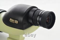 Near MINT Nikon FIELD SCOPE ED II D=60 Eyepiece 20-45x 800mm F13.3 Lens JAPAN